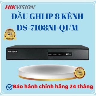 ĐầuĐầu Ghi Hình Camera IP 4 Kênh HIKVISION DS-7104NI-Q1/M  / 8 kênh DS-7108NI-Q1/M- Upto 4MP - Chính Hãng, Bảo Hành 24th