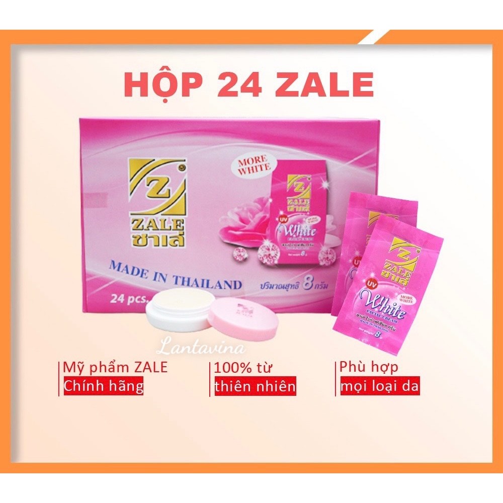 KEM DƯỠNG TRẮNG DA ZALE HỒNG 8G - 04 hủ