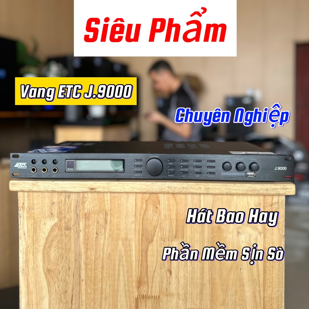 Vang ETC J9000 Cao Cấp Effect Cực Đỉnh Nhiều Tính Năng