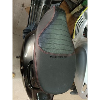 vỏ yên đen vespa Primavera sprint mẫu note, da bọc yên xe vespa sprint Primavera mẫu mới note