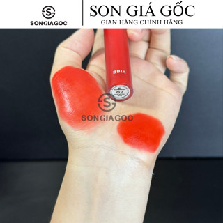  Son Bbia 02 màu đỏ cam 