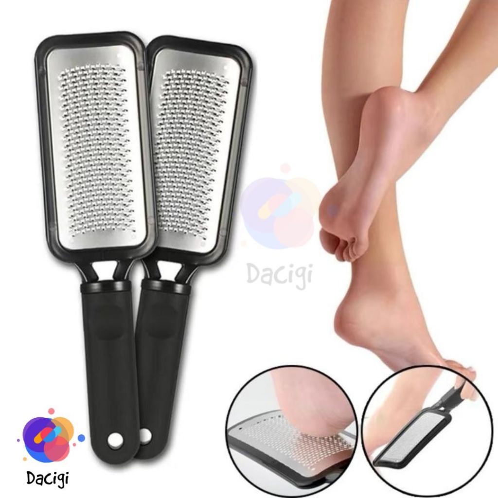 Cây chà gót chân Inox 304 - Dụng cụ chà gót LOẠI MỚI hiệu quả dành cho vùng da bị chai sần