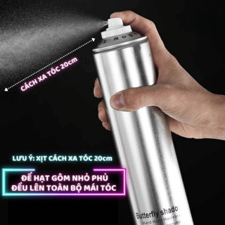 Gôm xịt tóc giữ nếp cao - Gôm cứng - Gôm bạc tạo kiểu giữ nếp cho nam và nữ - Chính hãng
