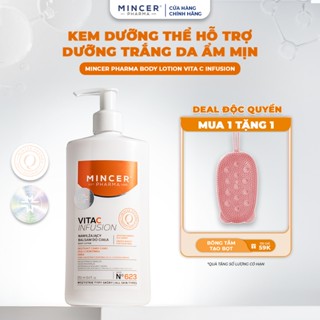 Kem Body Lotion Dưỡng Trắng & Chống Lão Hoá Mincer Pharma Vita C Infusion Body Lotion 250ml