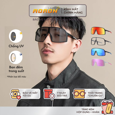 Kính Chống Bụi Dáng Thể Thao AORON Chống Tia Cực Tím Chắn Gió, Nước Mưa Bảo Vệ Mắt Cho Nam Nữ AK239