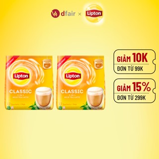 Combo 2 bịch LIPTON TRÀ SỮA CLASSIC TEA LATTE (12 gói x 20g)