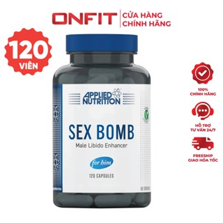  Applied Nutrition Sex Bomb For Him  120 Viên  Bổ Sung Sức Khỏe Nam Giới | Nhập Khẩu Anh | ONFIT 