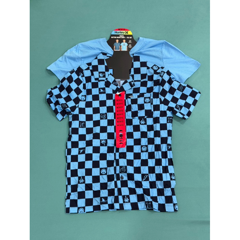 Dọn kho sale rẻ bộ 2 áo Hurley Youth & Tee chính hãng