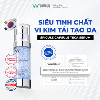 Siêu Tinh Chất Vi Kim Tái Tạo Da Wonjin Effect Spicule Capsule Teca Serum 30ml