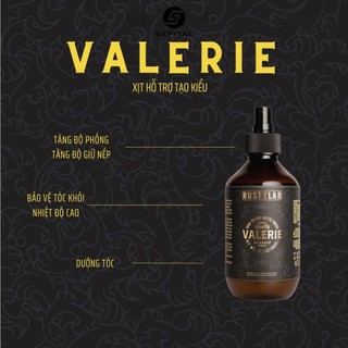 Xịt tạo phồng tóc Rusty Lab Valerie | Prestyle dưỡng tóc, tăng độ phồng hạn chế dầu thừa - Cân bằng ẩm cho tóc và da đầu