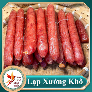 1KG Lạp xưởng Heo khô Loại Nạc Ít Mỡ Đặc Biệt Thơm Ngon- VỰA KHÔ MINH TRIẾT