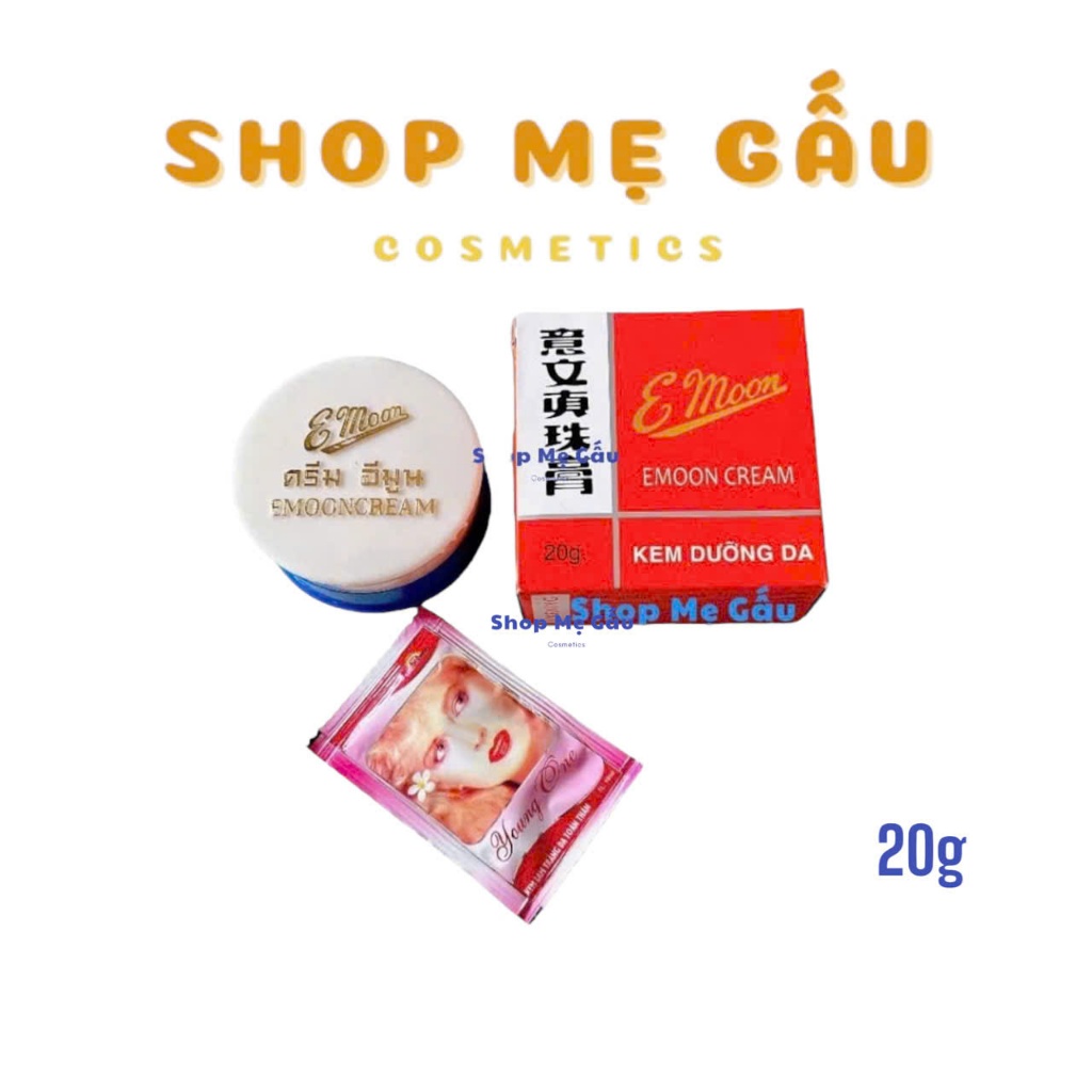 (Combo 2h) Kem dưỡng trắng da Emon Việt Nam hộp lớn 20gram