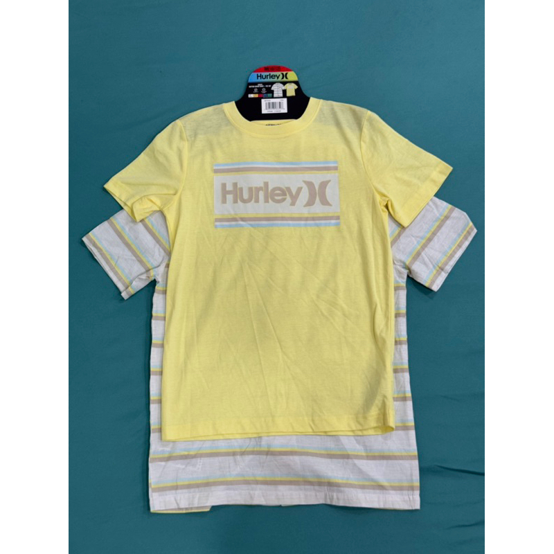 Dọn kho sale rẻ bộ 2 áo Hurley Youth & Tee chính hãng