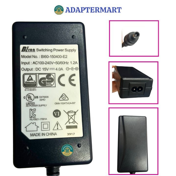 Dây nguồn đàn piano kawai ES4 ES6 CN25 15V K60, Adapter Kawai PS-154 15v