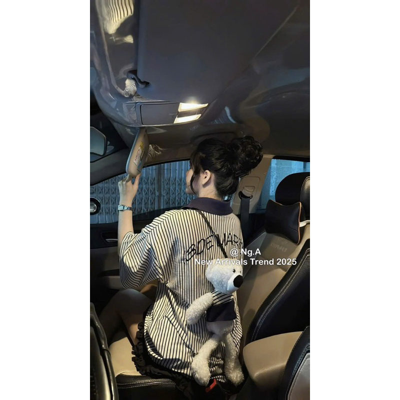 Áo Phông Kẻ Gấu 13De Marzo Hot Hit [Sẵn Ship]