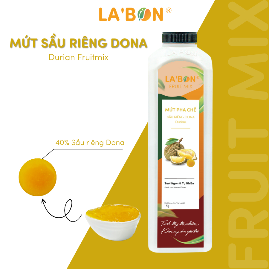 Mứt Pha Chế Sầu Riêng Dona LA'BON.