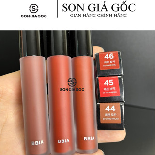  Son kem Bbia Last velvet tint -Dusk Edition bbia44 bbia45 bbia46  gồm 3 màu  