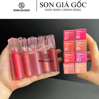 Son Tint Bóng Peripera Bare Water Tint (đủ các mã màu)