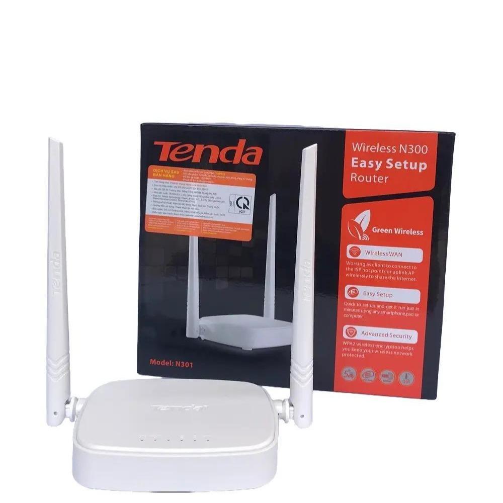 Bộ Phát Wifi TenDa-N301 2 râu Wireless N300Mbps