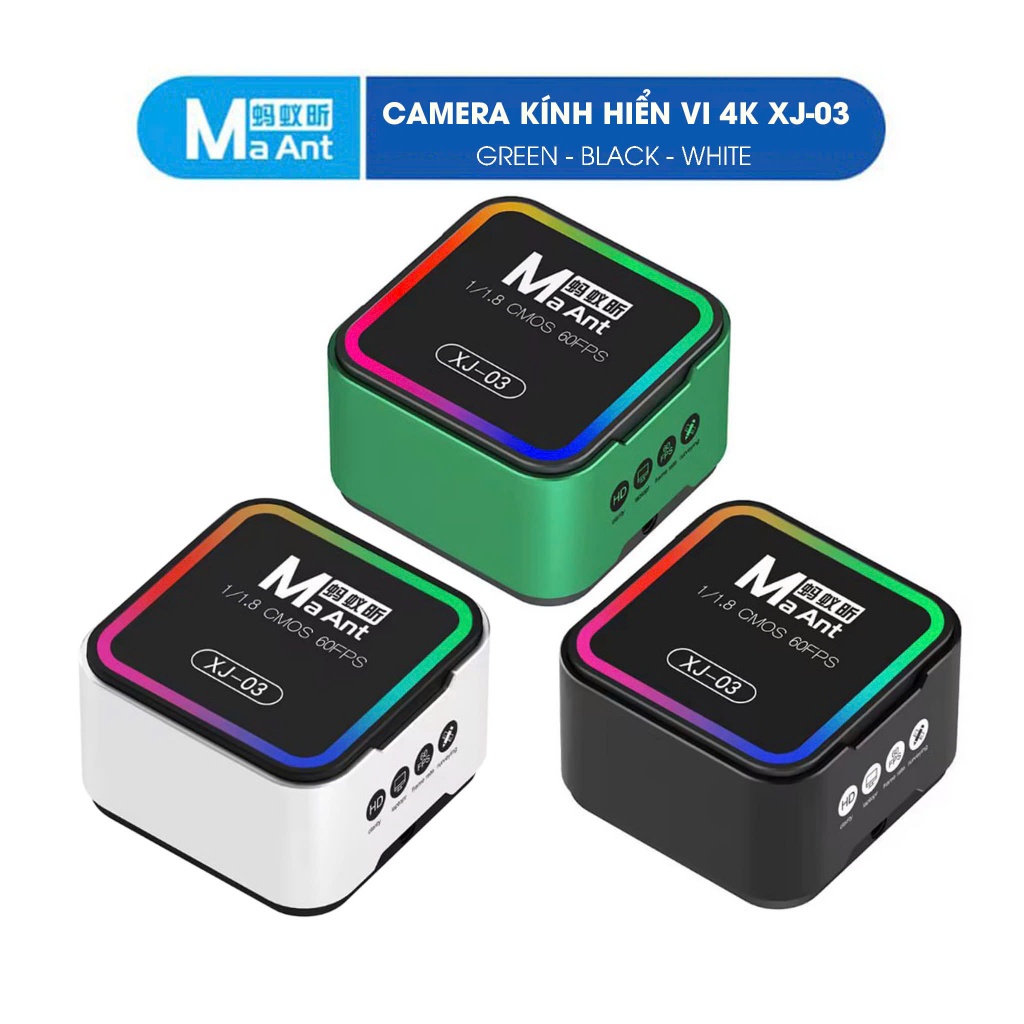Camera kính hiển vi MaAnt XJ-03 (60FPS, CMOS 1/1.8)