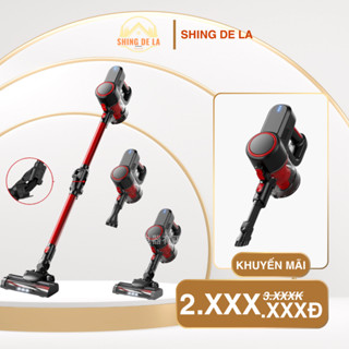 Máy hút bụi lau nhà SHING DE LA cầm tay không dây, thiết kế nhỏ gọn, dễ di chuyển pin dung lượng cao