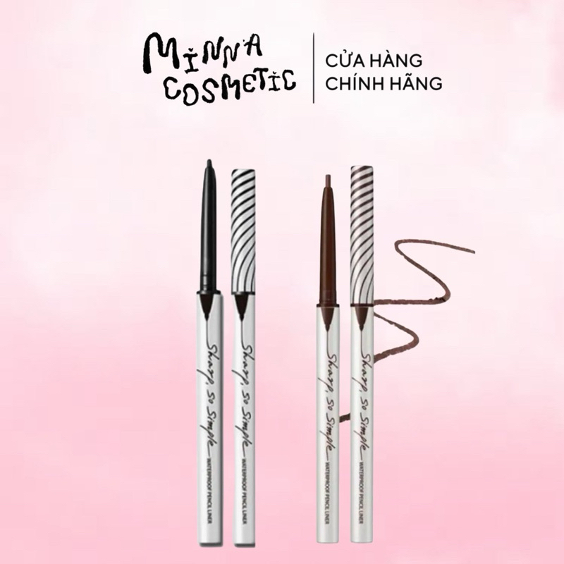 [Clio] CHÌ KẺ MẮT CHỐNG NƯỚC CLIO SHARP SO SIMPLE WATERPROOF PENCIL LINER