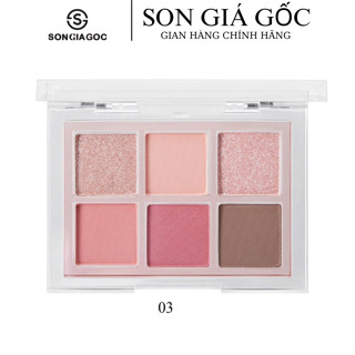 [ODBO] Bảng Phấn Mắt 9 Ô Odbo Kitten Day & Puppy Day, bảng mắt odbo 6-10 ô