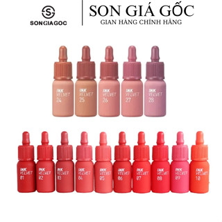 Son Peripera Ink Velvet Lip Tint siêu lì