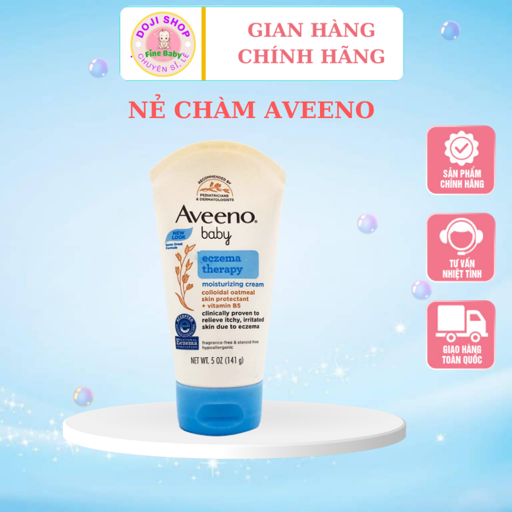 Kem dưỡng da chàm cho bé Aveeno Baby Eczema Therapy Moisturizing Cream Mỹ 141g