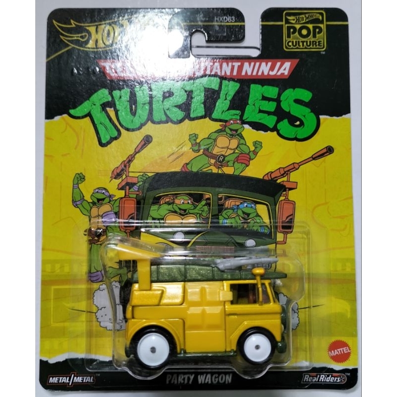 Hot Wheels Party Wagon Teenage Mutant Ninja Turtles Pop Culture