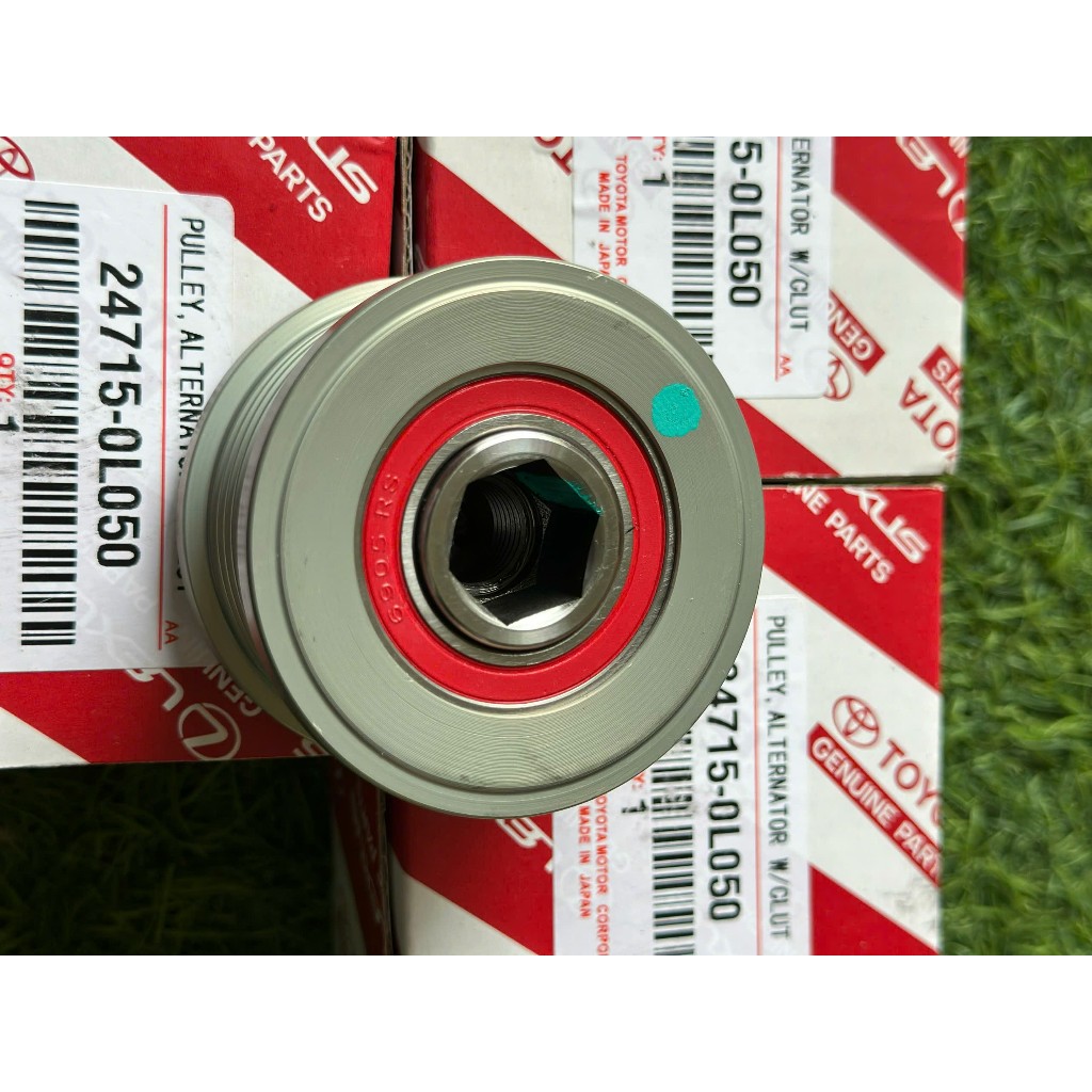 PULLEY ĐẦU DINAMO MÁY PHÁT TOYOTA FORTUNER 2.4 2017- NAY