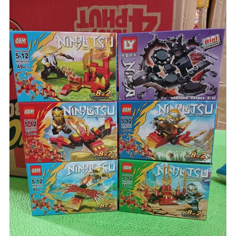 Mô hình lắp ráp ninjasu các mẫu