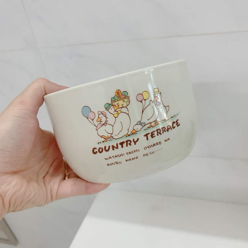 Thố vịt country | Gốm nhật 2hand