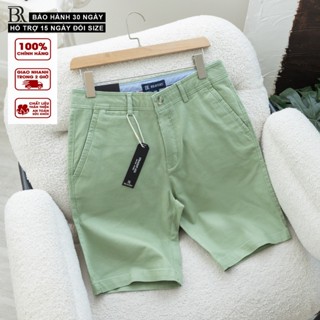 Quần short nam, Quần short kaki nam Kunda mềm mịn dày dặn, form regular fit - Bravery