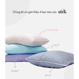 Ruột gối cao cấp 5s Everon 45x65 cm( độ cao 16cm, Rất mềm)