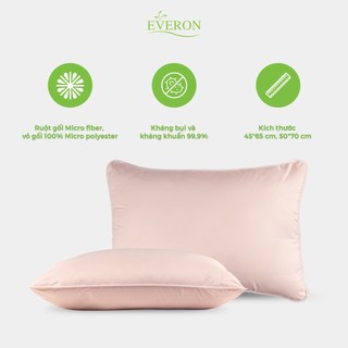 Ruột gối cao cấp 5s Everon 45x65 cm( độ cao 16cm, Rất mềm)