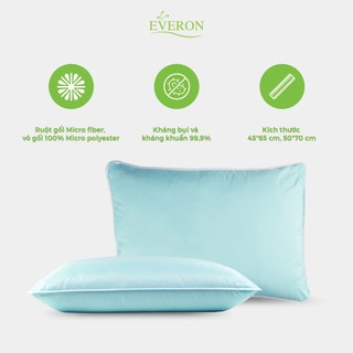Ruột gối cao cấp 5s Everon 45x65 cm( độ cao 16cm, Rất mềm)