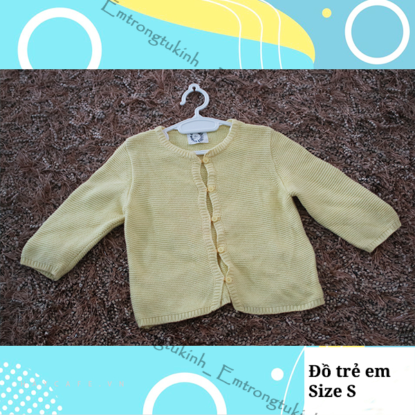 Áo len dệt cho bé Size S Hiệu Upin with Smile Hàn - Hàng 2nd