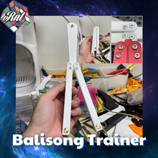 Thước đo đồ chơi balisong squyddy nhựa dài 14.5cm có tán đồng