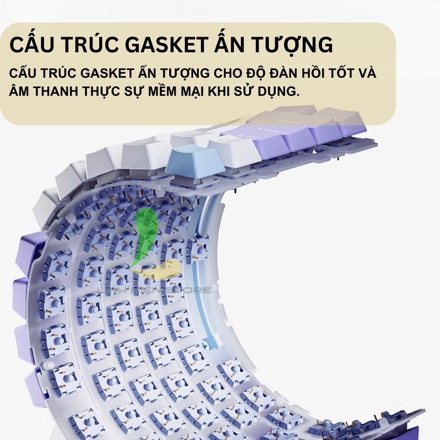Bàn Phím Cơ Không Dây Và Có Dây HOSAN AJAZZ AK820 / AK820 Pro / AK820 AS / AK820 HP Có Nút Vặn | BigBuy360 - bigbuy360.vn