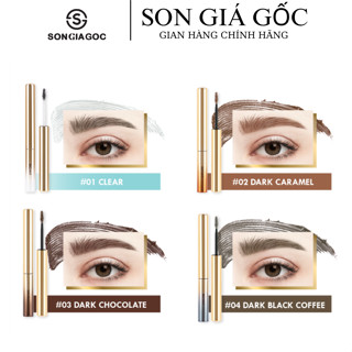 chải mày nongchat, chuốt lông mày nongchat, Bút Định Hình Lông Mày Không Nhòe, Không Trôi Setting Eyebrow Mascara