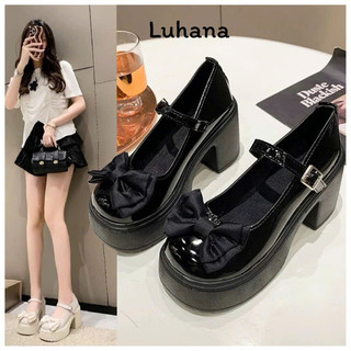  Giày lolita gót cao 9cm thời trang Luhana giày cao gót nữ 