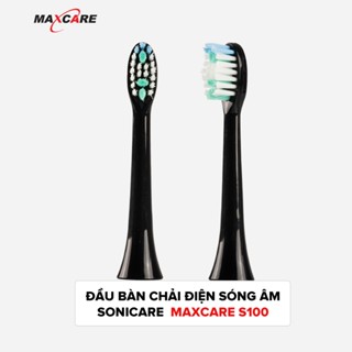  Đầu Bàn Chải Điện Sóng Âm Sonicare Maxcare S100 Sợi Dupont Cao Cấp Kháng Khuẩn  Phụ Kiện  