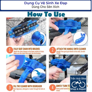 Dụng Cụ Vệ Sinh Sên Xích Xe Đạp - MS01