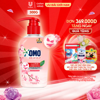 Nước Giặt Đồ Lót OMO Hương Hoa Anh Đào Thanh Lịch 300G
