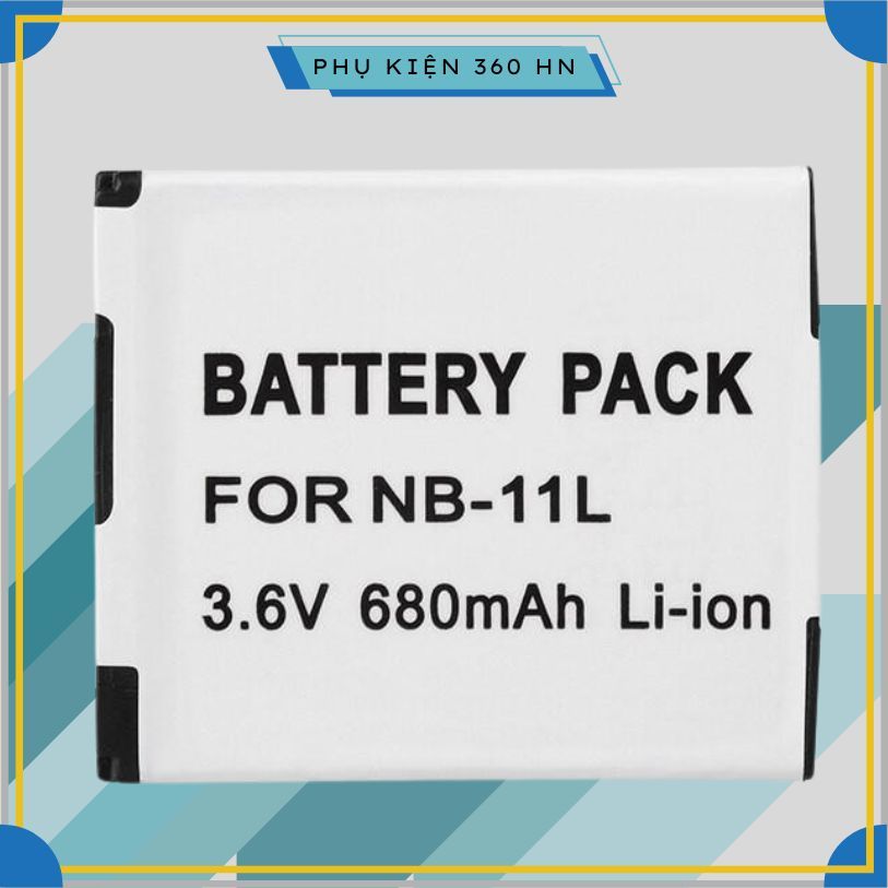 Pin Cho Máy Ảnh Canon Li-ion 3.6V 680mAh 2.4Wh NB-11L