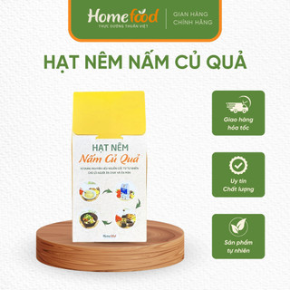  Hạt nêm nấm củ quả Homefood 300g  800g - Gia vị thực dưỡng tự nhiên an toàn cho sức khỏe 