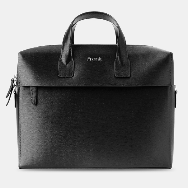 Cặp Đựng Laptop Da Bò Vân Xước Cao Cấp FRANK Brook Business Bag Túi Xách Da Công Sở Nam