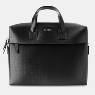 Cặp Đựng Laptop Da Bò Vân Xước Cao Cấp FRANK Brook Business Bag Túi Xách Da Công Sở Nam