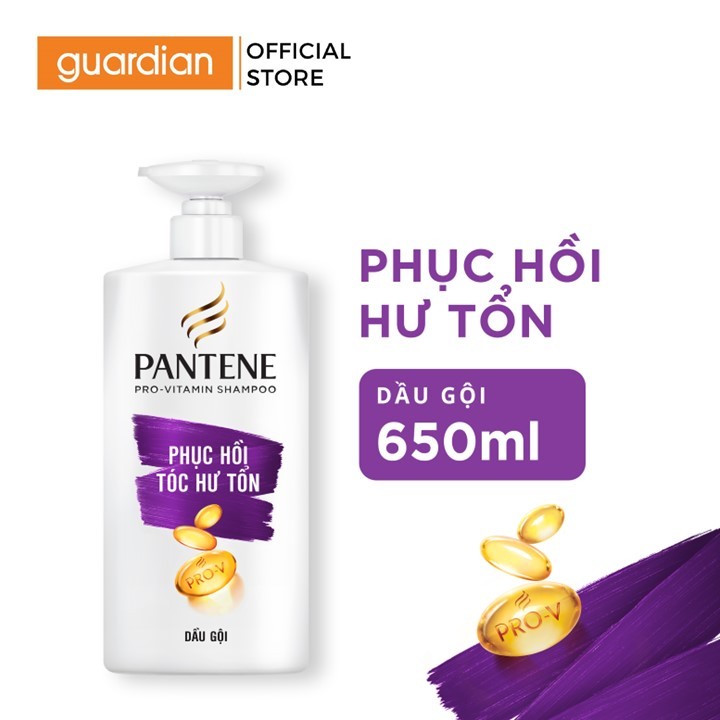 Dầu Gội Chăm Sóc Tóc Hỗ Trợ Phục Hồi Pantene Damage Care 650Ml
